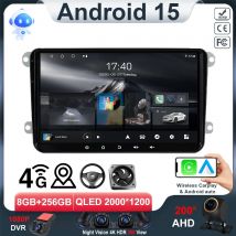 AUTO Radio GPs 5G Per VWT5 Jetta Passat B6 Golf MK6 Tiguan Touran Scirocco Skoda Rapid Octavia Leon CarPlay Video No 2din DVD