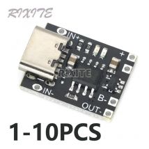 1–10 Stück ultrakleines Lithium-Batterie-Ladepanel, 1 A ternäre Lithium-Batterie, 3,7 V, 4,2 V, Ladegerät-Modul, Typ-C-Schutzplatine