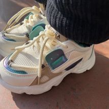 Kinder Turnschuhe Low-Top Freizeitschuhe Junge Mädchen rutschfeste atmungsaktive Laufschuhe Freizeitschuhe mit Knopf