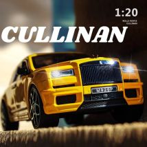 Große Größe 1:20 Rolls Royce Cullinan AE86 Automodell Spielzeug Musik Licht Pull-back Free Wheeling Fahrzeugmodelle Kinder Erwachsene Geschenke