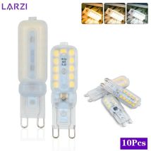 10 pz/lotto G9 HA CONDOTTO LA Lampadina 220 V 3 W 5 W 7 W Freddo/Caldo/Bianco Naturale Faretto per Lampadario di Cristallo Sostituire Lampada Alogena illuminazione