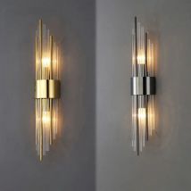 Luksusowa lampa ścienna Nowoczesna lampa ścienna LED Gold Oświetlenie wewnętrzne Kinkiet ścienny Dekoracja domu do salonu Sypialnia Schody nocne