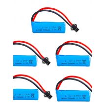 3.7V 900mah lipo battery For C2 D828 RC Car toys accessories 3.7V 800mah upgrade 14500 SM-2P For RC Stunt Dump Car Battery Toys