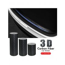 Carbon Fiber Car Sticker DIY Paste Protector Strip Auto Door Sill Side Mirror Anti Scratch Tape Waterproof Cars Protection Film