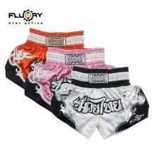 Fluory Männer Frauen Kinder Thai Boxing Short Fairtex Shorts MMA Shorts Boxhosen Shorts Stickerei MMA Shorts