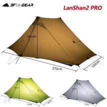 3F UL GEAR LanShan 2 Pro Zelt Ultraleichtes Doppelschicht 3/4-Jahreszeiten 20D Nylon Wasserdichtes Camping Outdoor Pyramiden-Wanderzelt