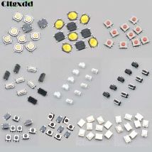 Cltgxdd 10PCS Auto Fernbedienung Touch Schalter Push Button Tact Schalter für Hyundai, Nissan, Honda, VW, Toyota, Kia, Peugeot