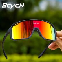 SCVCN HOT MTB okulary rowerowe dla mężczyzn kobiety Outdoor Sports Running okulary przeciwsłoneczne