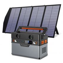 ALLPOWERS Solar Generator, 110V/220V Portable Power Station,Mobile Emergency Backup Power With 18V