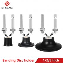 1/2/3 Zoll Roll Lock Schleifscheiben Halter Stützteller Schnellwechseladapter mit 2 Stück 1/4 Zoll Schachten