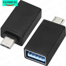 1/2/4 PCS OTG Micro auf USB Adapter Aluminiumlegierung Micro USB Stecker auf USB 2.0 A Buchse OTG Adapter für Android Smartphone Tablets