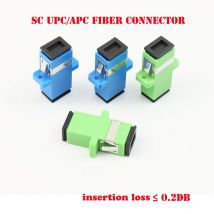 10 pz/lotto Adattatore Connettore In Fibra Ottica SC/UPC SM Flangia Monomodale Simplex SC-SC APC FC UPC Accoppiatore Speciale All'ingrosso al Brasile
