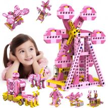 Apitor STEM Toys for Girls 8-in-1 Electric Motor Robotic Science Kits STEM Kit for Kids Age 8-10 Educational Craft Building Toys
