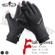 Walk Fish Winter Angel handschuhe Outdoor-Sport gepolstert warme rutsch feste Touchscreen verlängert wind dichte Bergsteiger handschuhe