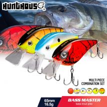 Hunthouse 4/6/8PCS Crankbait Angelköder 65mm/16,5g Schwimmende Harte Köder Swimbait Für Bass Hecht Forelle Tackle