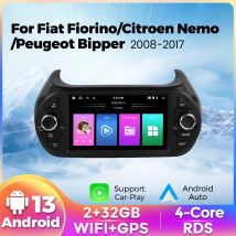 7 zoll Auto Radio Multimedia Player Für Fiat Fiorino Qubo Citroen Nemo Peugeot Bipper 2008-2017 Carplay GPS Audio stereo Kopf Einheit