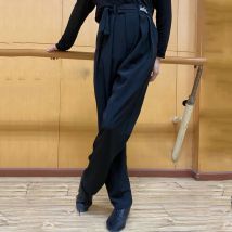 Männer Professional Latin Dance Hosen Praxis Kleidung Moderne Tanzen Hosen Lose Hosen Rumba Tango