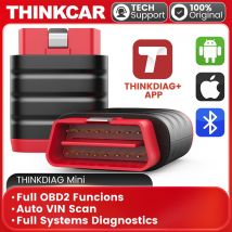 THINKCAR THINKDIAG Mini OBD2 Scanner Bluetooth, Strumento di scansione diagnostica per auto per diagnosi di tutti i sistemi Leggi/cancella codice di errore Universale