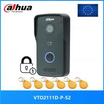 Dahua Dahua multilingüe 2MP VTO2111D-P-S2 802.3af PoE IP Villa timbre, videoportero, teléfono de puerta IP, nube P2P, estación de puerta