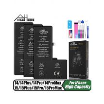 PINZHENG Real High Capacity Battery For iPhone 14 15 14 Pro 15 Pro 14 Pro Max 15 Pro Max 14 Plus 15 Plus Replacement Batteries