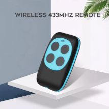 Garagentor RF Fernbedienung Duplikator 433 MHz Code Grabber Clone Gate Schlüsselanhänger Befehl Handsender 4 Tasten wasserdicht
