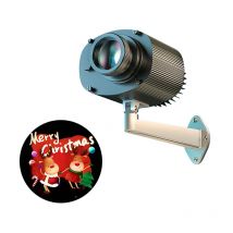 Custom Merry Christmas Family Holiday Happy New Year Hd Full Color Glass Gobo Projector