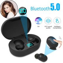 Neue A6L TWS Bluetooth 5,0 Drahtlose Kopfhörer Led-anzeige Automatische Paarung Headset IP67 Wasserdichte Stereo Noise Reduction E6S E6