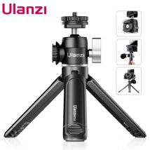 Mini statyw Ulanzi U-Vlog lite z funkcją 360 °   Głowica kulowa i statyw stołowy z kulką do selfie do aparatu iPhone Android Telefon DSLR