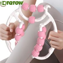 1pc kreisförmige Bein klemmen-360 Grad 20 Räder Muskel rolle-Massage gerät Muskel rolle für Beine Hals Hand Arm Muskel Entspannungs massage gerät