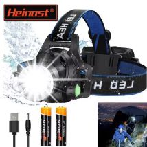 T6 lampa czołowa Led lampa czołowa wędkarskie 3 tryby lampa Zoom wodoodporne Super jasne światło