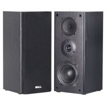 3-Way Bookshelf Speaker 4 Inch Passive Sound Box 60W HiFi Loud Speakers Surround Sound Audio A Pair For Home Theater DJ Studio