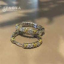 2024 Modisches Gold- und Silberfarben-Inlay mit Zirkon-Metall-Ohrringen-Design, Mädchenschmuck, luxuriöse Accessoires für Frauen
