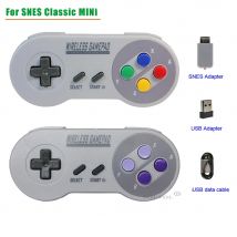 Nuovo controller gamepad wireless da 2,4 GHz per Super Nintend NES e SNES Classic Mini console wireless Joystick Gamepad Dropshipping