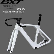 BXT W pełni ukryta rama roweru szosowego z tarczą węglową Lekka rama roweru szosowego z włókna węglowego BB T47 Aerodynamiczna rama roweru szosowego z włókna węglowego