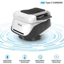 360 °   Macchina automatica rotativa per godfette di carte 2 in 1 Strumento per godronare le carte da gioco Gioco per feste a casa Dispositivo da poker