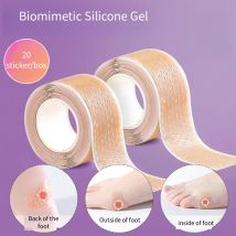 Adesivi per tallone in Gel di Silicone protezione per tallone biomimetico Anti sollievo dal dolore