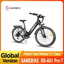 SAMEBIKE RS-A01 Pro-T Bicicletta elettrica da 26 pollici per adulti Mountain Bike 500W 36V 15Ah Batteria al litio City E-bike 2025 Nuovo