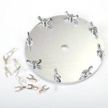 Grounding Plate Counterpoise Plate with Fork Terminals Designed for JPC-12 PAC-12 Antenna