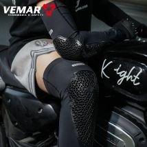 VEMAR Updated Version Ice Sleeve New Knee and Elbow Pads Motorcycle Knee Brace Cycling Bike Motocross Elbow Riding Protector