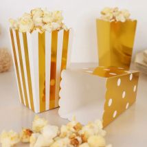 Popcorn-Boxen, Mini-Papierbox, Kartonbehälter für Party, Einweg-Snack-Süßigkeitstüten, Popcorn-Halter für Geburtstag, Hochzeit