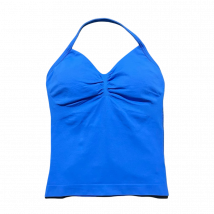 HISTELLO Impact Longline Strappy Top Sports Yoga Vest Women Fitness Tank Top Gym Beautiful Open Back Bra Running Workout Halter