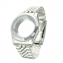 36/39mm Saphirglas Für DATEJUST Männer Uhr Fall Fit NH35 NH36 NH34 Bewegung Mode 20ATM Jubilee Edelstahl