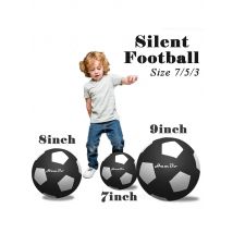 Silent Football Size 7# 5# 3# for Adults /Children Indoor Soccer Foam Ball Train Airless Football Mute Bouncing Ball Silent Ball