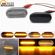 2 szt. dynamicznych bocznych świateł obrysowych LED do SEAT Altea Exeo Ibiza 6L Toledo Cordoba