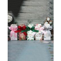 10/20/30Pcs European Vase Candy Box Floral Wedding Favor Gift Box Baby Packaging With Ribbon Thank You Birthday Party Decoration