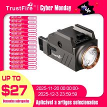 Torcia tattica a LED TrustFire GM23 800 lumen Torcia ricaricabile USB montata su guida luminosa GL0ck
