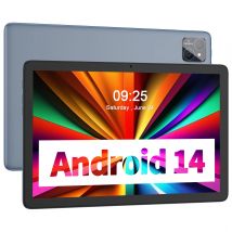 PRITOM TAB11 Tablet z Androidem 14, 10 cali, Octa-Core, 5G WiFi6, 128 GB, 8000 mAh, wyświetlacz HD IPS, podwójny aparat, Bluetooth, FM, TYP C