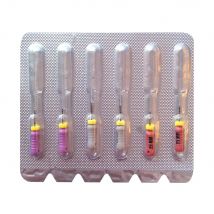 Dental C + Feilen Endodontische C-Feilen Pilot Edelstahl C-Feilen 6-10 #   6 Stück/Packung Wurzelkanalfeilen 25 mm für endodontische Zahnheilkunde
