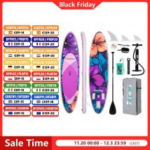 FunWater Stand Up Paddle Board Tavola da surf completa antiscivolo per sport acquatici Sup Paddle Board con accessori