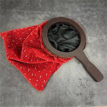 Borsa per il cambio deluxe a due volte con cerniera ripetuta (grande, stelle e lune) Trucchi magici Stage Gimmick Illusion Borsa per prodotti dall'aspetto commedia